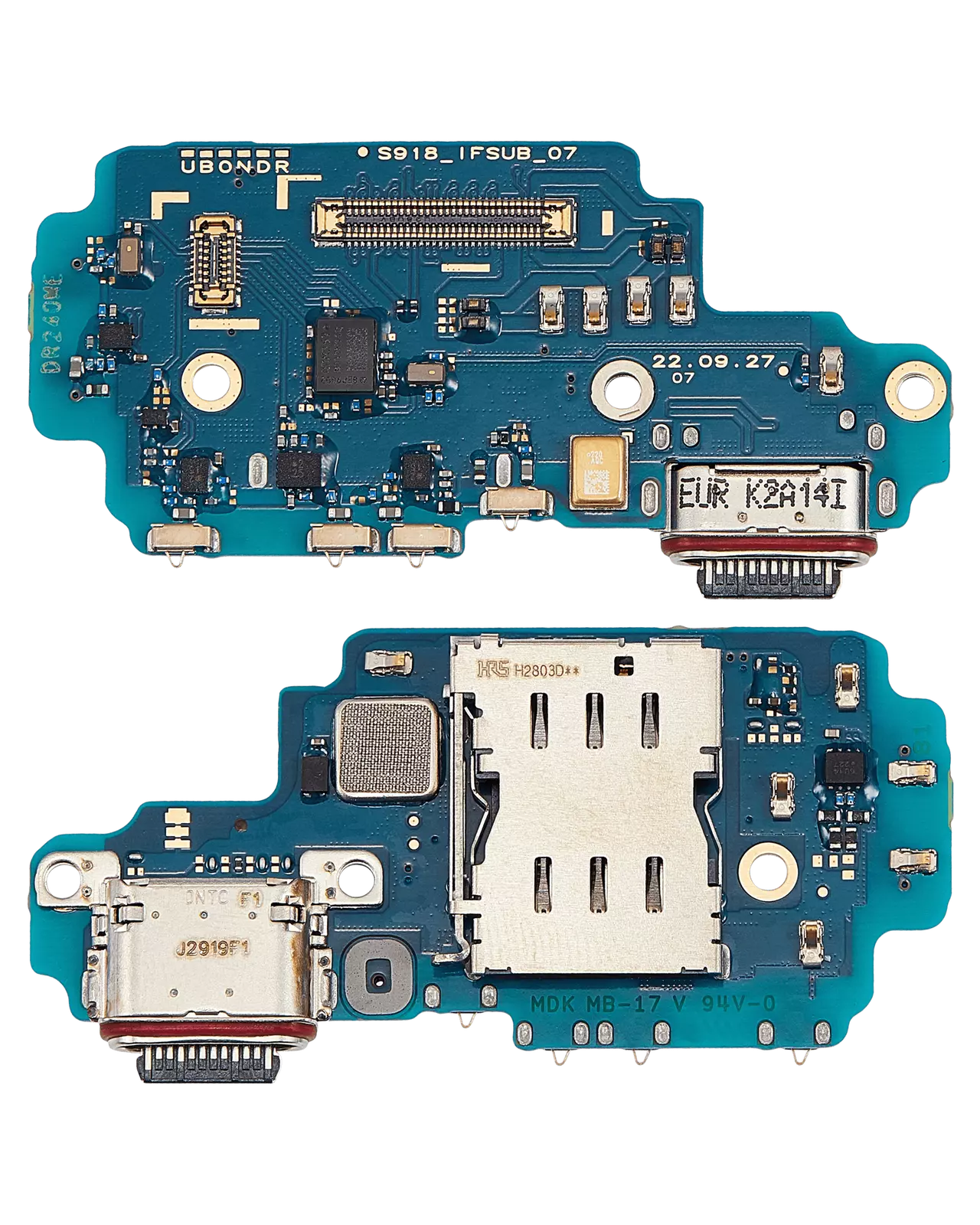 Samsung Galaxy S23 Ultra SM-S918U Type-C USB Charging Port Board Connector Dock