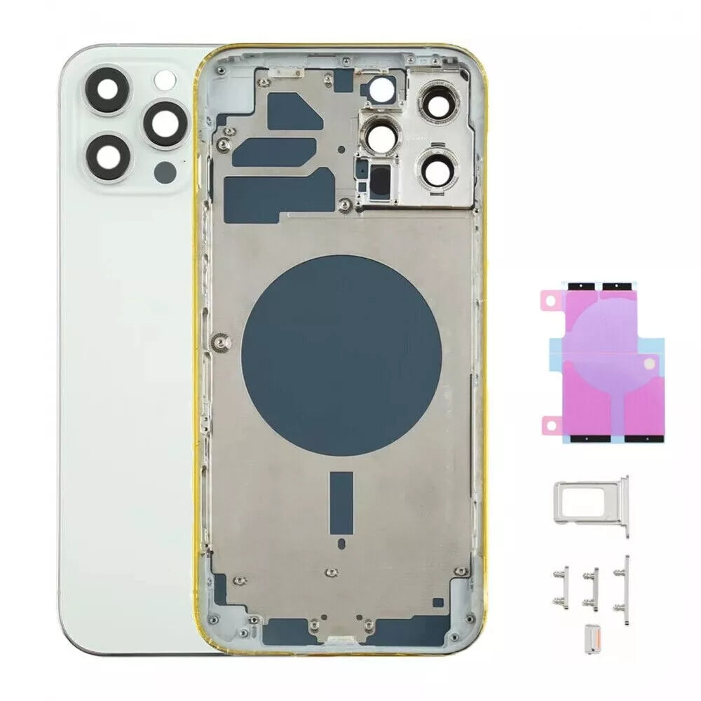 Back Glass Housing Cover Frame Replacement For iPhone 12 Pro Max