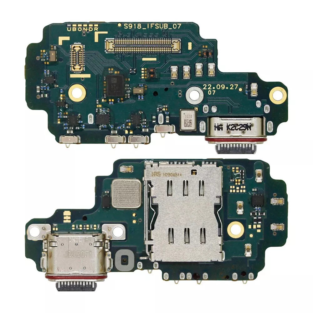 Samsung Galaxy S23 Ultra SM-S918U Type-C USB Charging Port Board Connector Dock