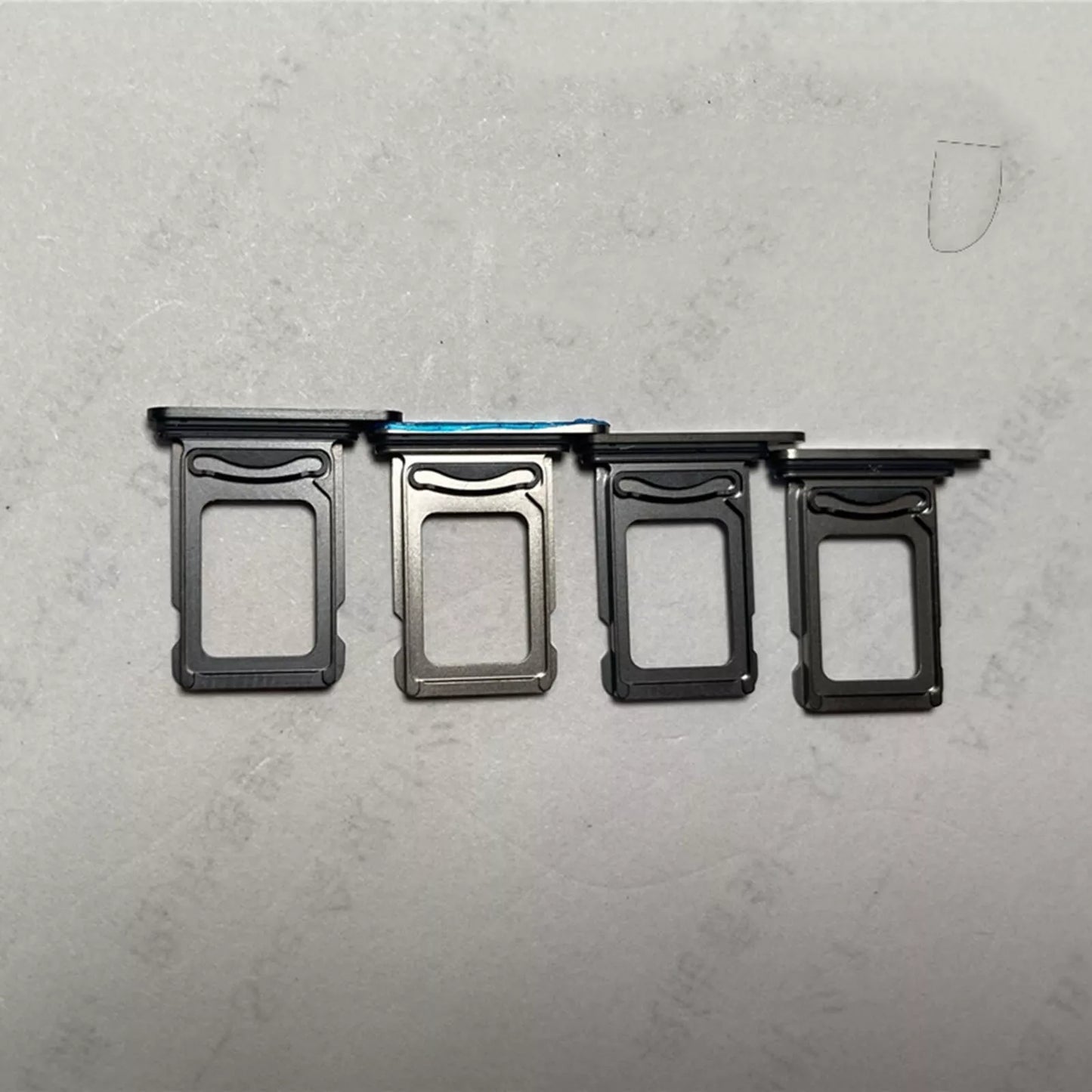 Dual Sim Card Tray Compatible For iPhone 15 Pro