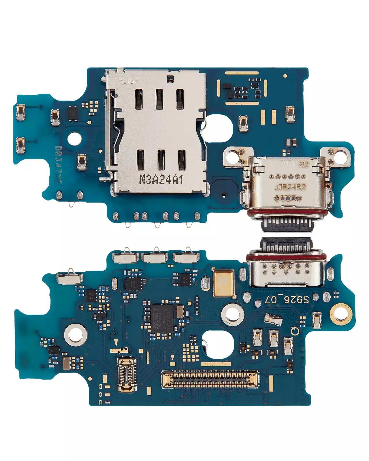 Charging Port Board With Sim Card Reader For Samsung Galaxy S24+ Plus 5G (S926U)