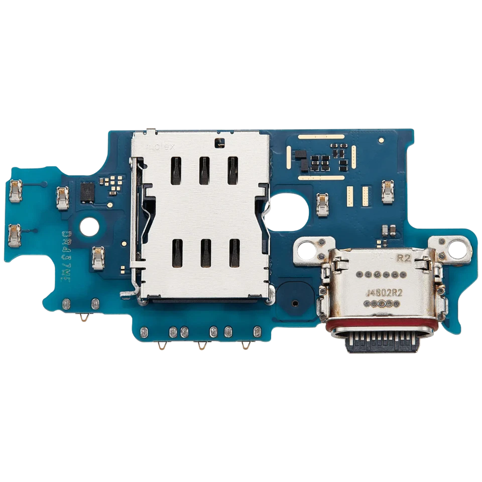 Charging Port Board W/Sim Card Reader For Samsung Galaxy S24 Plus