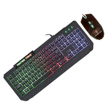 Panther Force Gaming Keyboard & Mouse Combo - PF139 - RGB Backlit, Anti-Ghosting Keys, Ergonomic High-DPI Mouse, Durable Build Quality, Plug-and-Play for PC, Mac, & Gaming Consoles