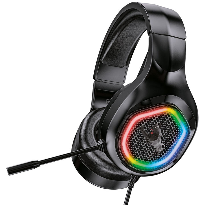 GAMING HEADPHONES WITH MICROPHONE AND USB CONNECTOR - PF142