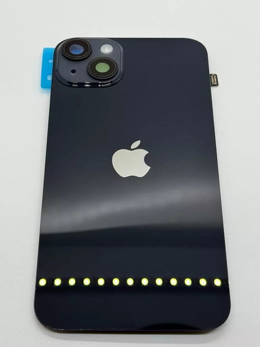 Back Glass Cover for iPhone 14 Plus with NFC-MagSafe-mic-flash