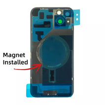 Back Glass Replacement with Lens Magnet Bracket For iPhone 14 Pro Max