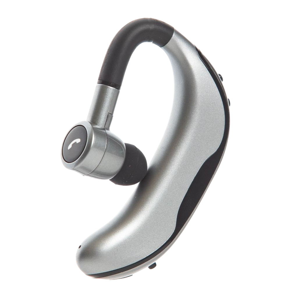 PANTHER FORCE Bluetooth Handsfree Headset Curved 17Hrs - PF31 | Ergonomic Wireless Design | Noise Reduction, Long Battery Life, & Comfortable Fit for Hands-Free Calls & Music