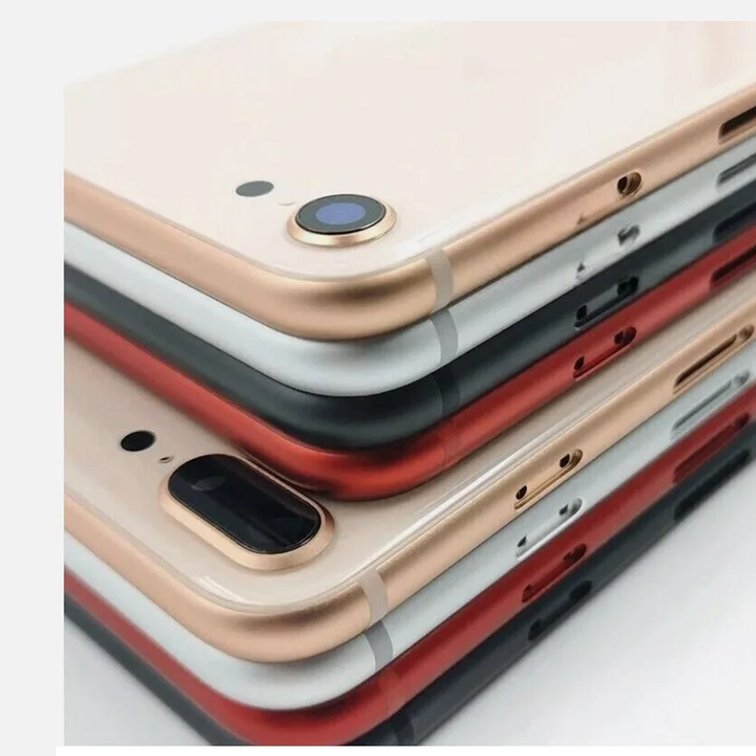 Back Glass Frame Housing for iPhone 8 Plus with small parts and logo