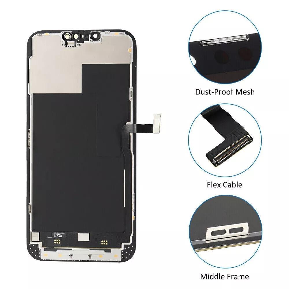 iPhone 13 Pro LCD Display Touch Screen Digitizer Frame Assembly Replacement