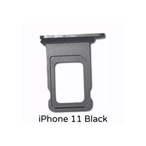 iPhone 11 Single Sim Card Holder Tray with sim eject tool, All colors