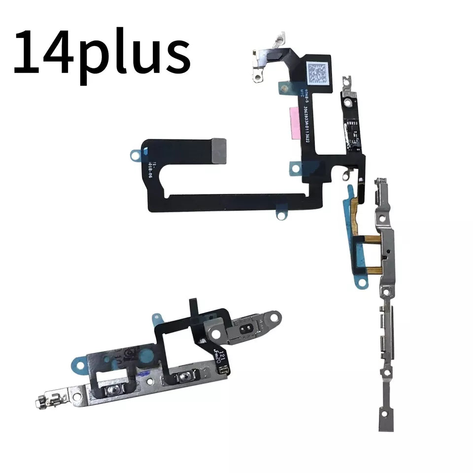 Power Volume Switch Button Flex Cable Replacement For iPhone 14 Plus