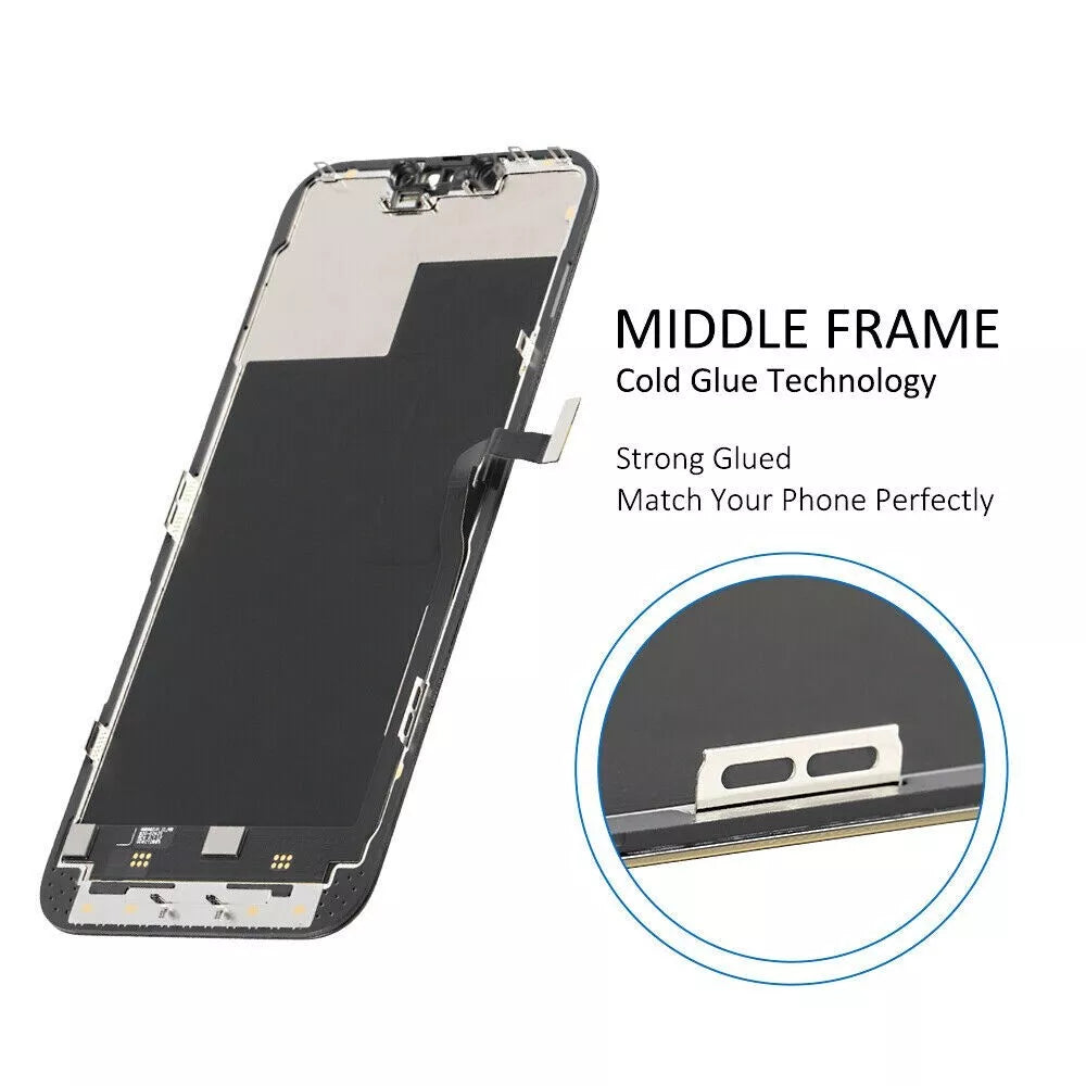 iPhone 13 Pro LCD Display Touch Screen Digitizer Frame Assembly Replacement