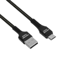 Panther Force 3A 1M Cable for Micro - PF11 - Fast Charging and Data Transfer | Durable Braided Design | High-Speed Sync