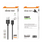 Panther Force Fast Charge/Sync - Seamless Connectivity, Uninterrupted Power - PF19-S