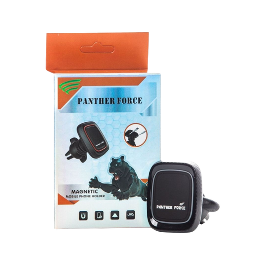 Panther Force Square Magnetic Air Vent Holder PF05- Strong Magnetic Grip, 360° Adjustable, Compact & Durable Design, Universal Compatibility