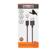 Panther Force - PF20 - 2M Cable for Type-C - Extended Length for Convenient Charging and Syncing