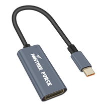 PF27- PANTHER FORCE 8K HDTV TYPE-C TO DP ADAPTER