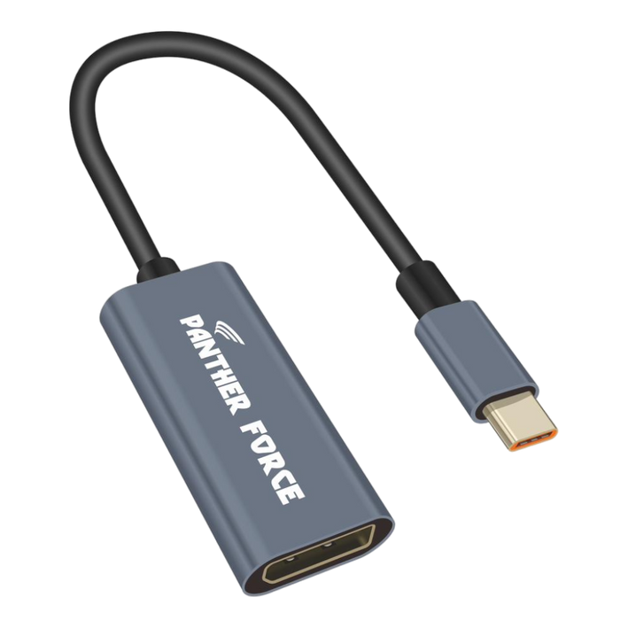 PF27- PANTHER FORCE 8K HDTV TYPE-C TO DP ADAPTER