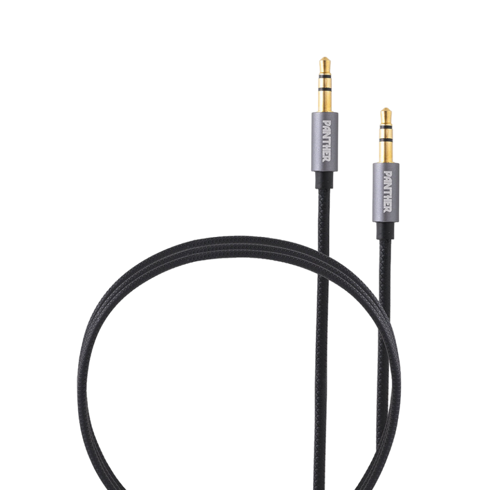 Panther Force 1.2M AUX Cable - PF110 - Extended Length for Clear Audio and Universal Compatibility