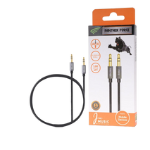 Panther Force 1.2M AUX Cable - PF110 - Extended Length for Clear Audio and Universal Compatibility