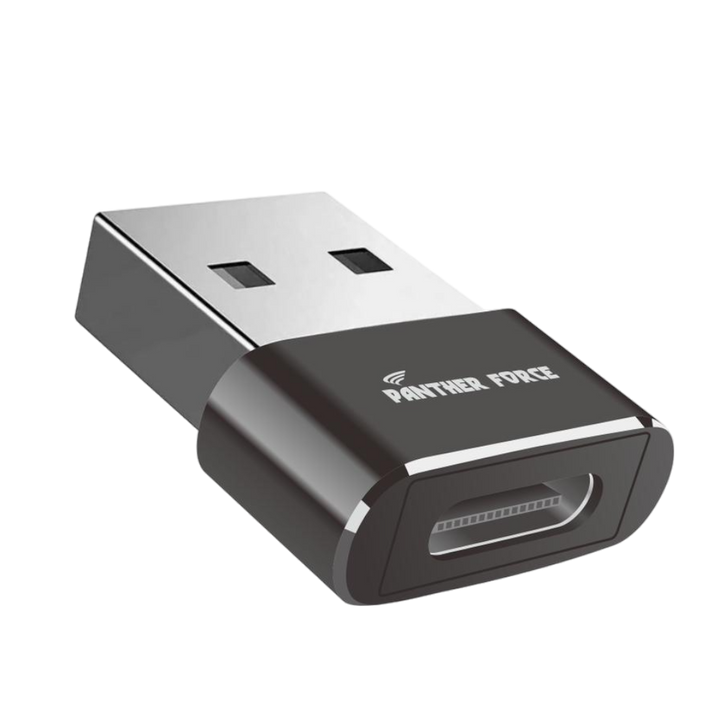 Panther Force OTG USB-C to USB Adapter - PF128 - Fast Data Transfer & Universal Connectivity