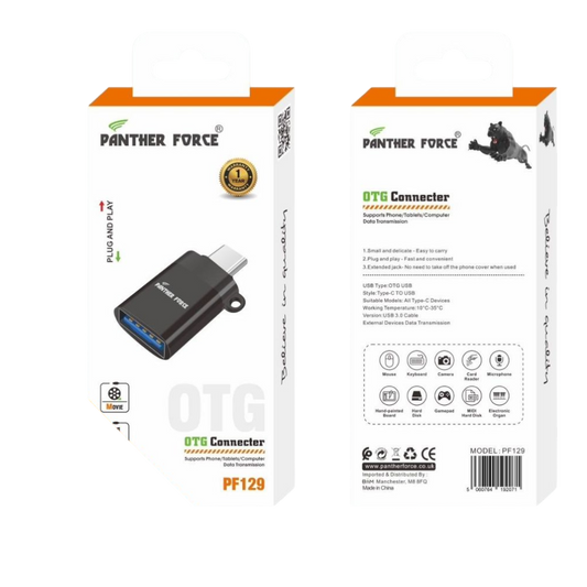 Panther Force OTG Connector - PF129 - Universal Connectivity for USB Devices
