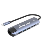 Panther Force 6-in-1 Hub Multifunctional Adapter - PF133 - Versatile Connectivity & 4K HDMI Output