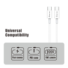 Panther Force C-C Cable Standard - PF191 - Extended Length for Convenient Charging & Syncing of Your Phone