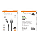 Panther Force C-C Cable Standard - PF192 - Fast Charging & Data Transfer for Micro USB Devices