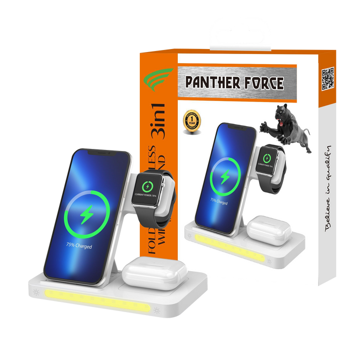 PF213- PANTHER FORCE 3 IN 1 WIRELESS CHARGE