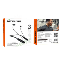 Panther Force Multifunctional Wireless Earphones - PF273 || Bluetooth 5.0, High-Quality Sound, Sweat-Resistant, Long Battery Life, Ergonomic Fit