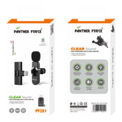 PF281- PANTHER FORCE CLEAR SOUND DUAL COMPATIBLE USB-C & APPLE ADAPTER