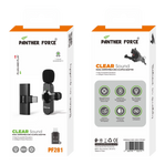 PF282- PANTHER FORCE CLEAR SOUND DUAL COMPATIBLE USB-C & APPLE ADAPTER