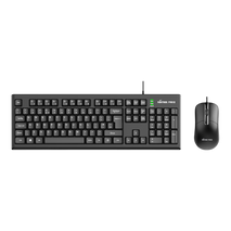 Panther Force Wired Keyboard & Mouse Combo - PF-289 // Durable, High-Precision, Plug-and-Play Design for Work & Gaming