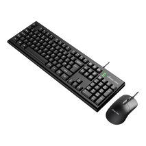 Panther Force Wired Keyboard & Mouse Combo - PF-289 // Durable, High-Precision, Plug-and-Play Design for Work & Gaming