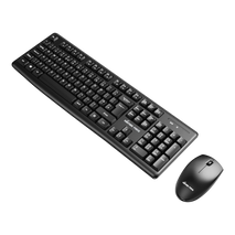 Panther Force Wireless Keyboard & Mouse Combo - PF291 | Ergonomic Design | Long Battery Life | Adjustable DPI | Universal Compatibility