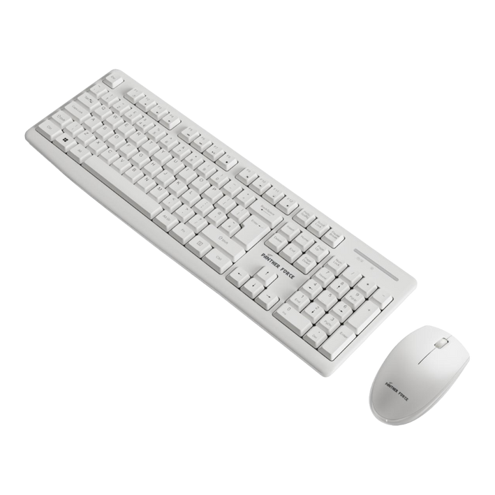 Panther Force Wireless Keyboard & Mouse Combo - PF292 | Ergonomic Design | Adjustable DPI | Long Battery Life | Plug-and-Play