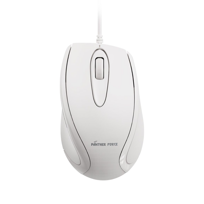 Panther Force Wired Optical Mouse - PF295 | High-Precision Tracking, Ergonomic Design, Durable Build, Plug-and-Play Simplicity