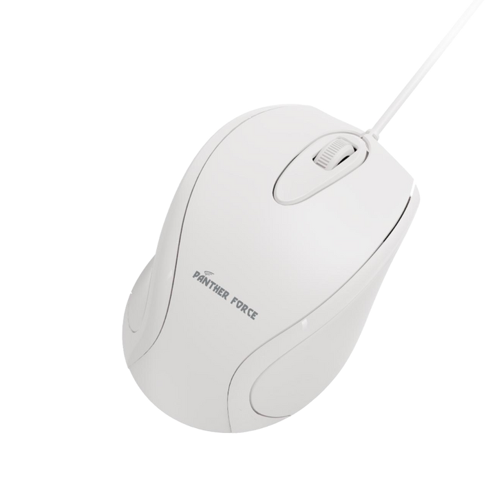 Panther Force Wired Optical Mouse - PF295 | High-Precision Tracking, Ergonomic Design, Durable Build, Plug-and-Play Simplicity