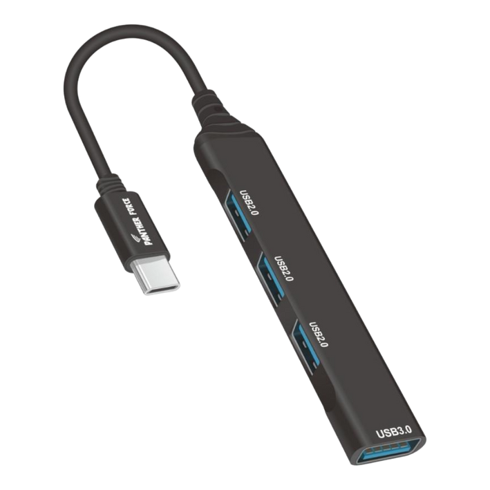 PF53- PANTHER FORCE 3 IN 1 USB-C HUB MULTIFUNCTIONAL EXTENDER