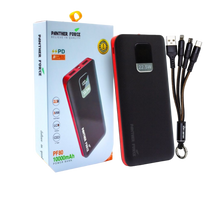 Panther Force PD3.0 10000mAh Power Bank - PF80 | Fast Charging, Dual Output Ports, Compact & Portable, Smart Protection Features