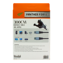 PF94- PANTHER FORCE 3M HDMI TO HDMI CABLE