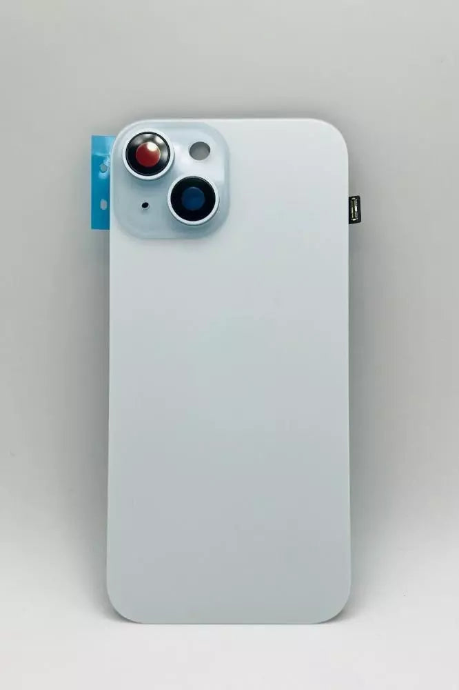 Back Glass Cover for iPhone 15 Plus with NFC-MagSafe-mic-flash