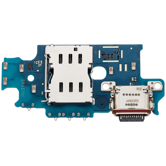 Charging Port Board W/Sim Card Reader For Samsung Galaxy S24 Plus