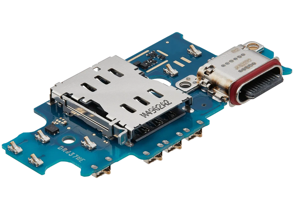 Charging Port Board W/Sim Card Reader For Samsung Galaxy S24 Plus